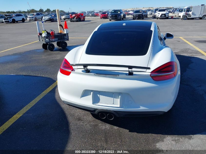 2014 PORSCHE CAYMAN WP0AA2A82EK170387