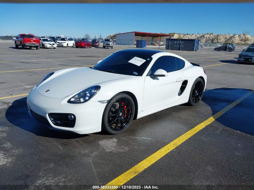 2014 PORSCHE CAYMAN WP0AA2A82EK170387
