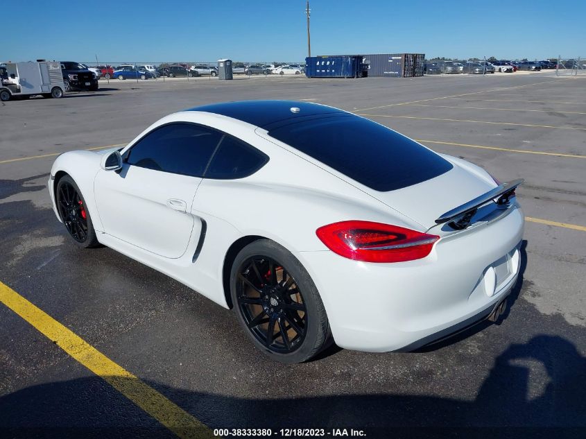 2014 PORSCHE CAYMAN WP0AA2A82EK170387