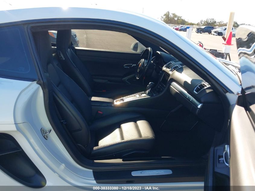 2014 PORSCHE CAYMAN WP0AA2A82EK170387