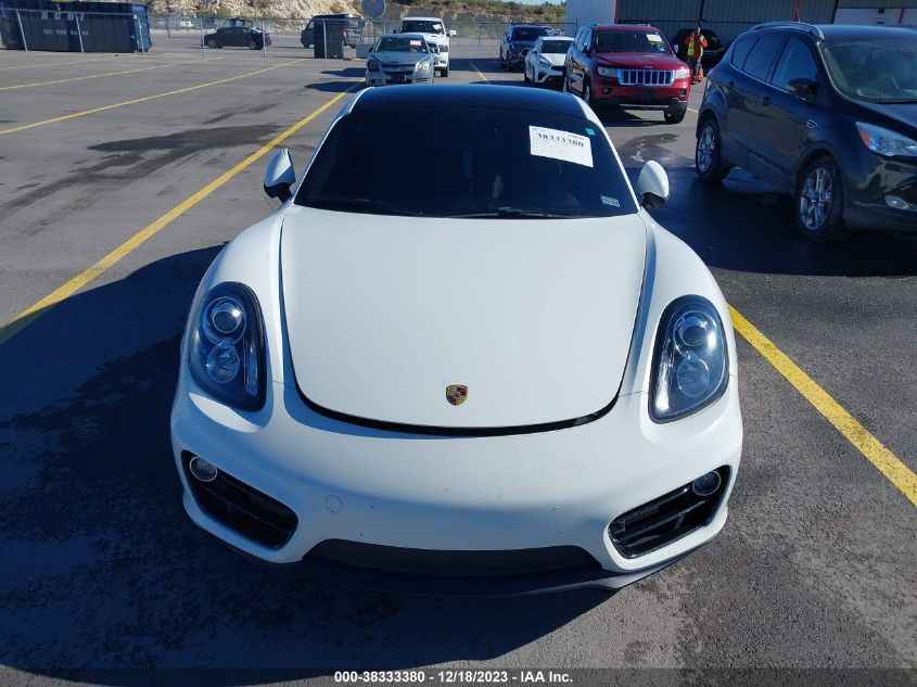 2014 PORSCHE CAYMAN WP0AA2A82EK170387