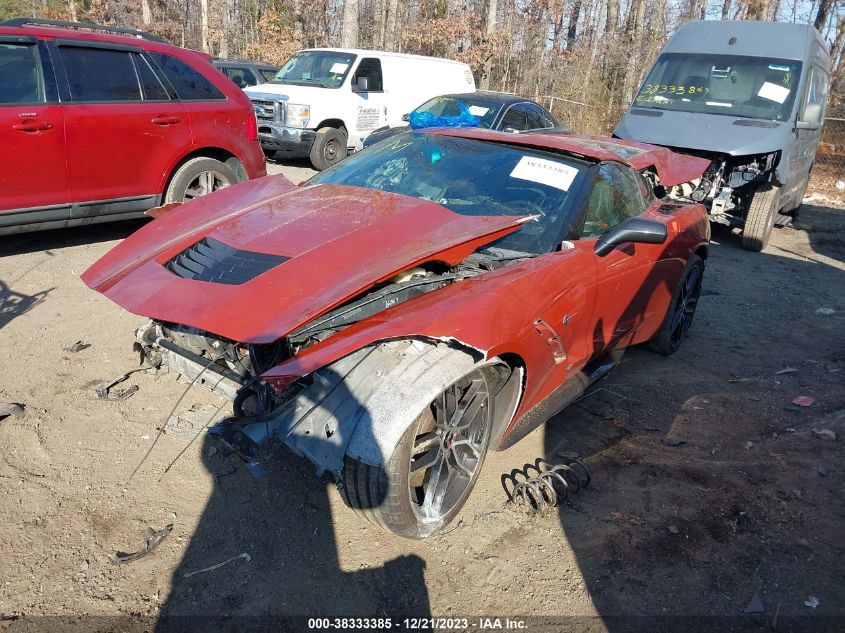 2015 CHEVROLET CORVETTE STINGRAY Z51 2LT - 1G1YK2D76F5112323