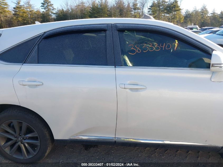 2013 LEXUS RX 350 - 2T2BK1BA5DC220207