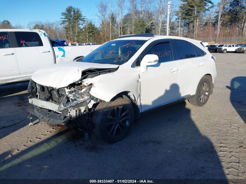 2013 LEXUS RX 350 - 2T2BK1BA5DC220207