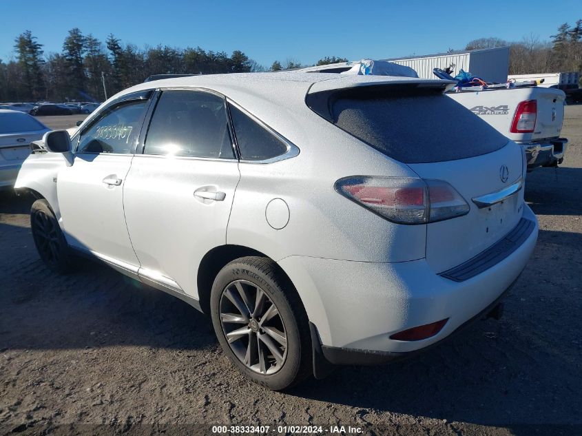 2013 LEXUS RX 350 - 2T2BK1BA5DC220207