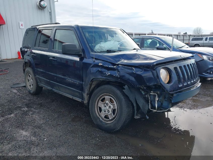 2015 JEEP PATRIOT SPORT - 1C4NJRBB0FD311922
