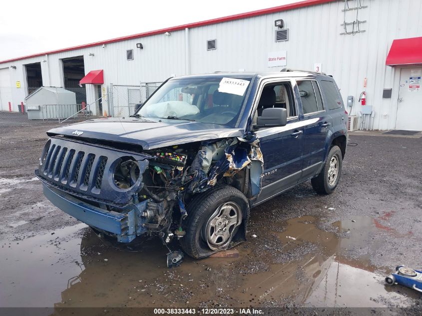 2015 JEEP PATRIOT SPORT - 1C4NJRBB0FD311922