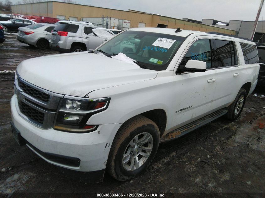 2015 CHEVROLET SUBURBAN 1500 LT - 1GNSKJKC2FR184286