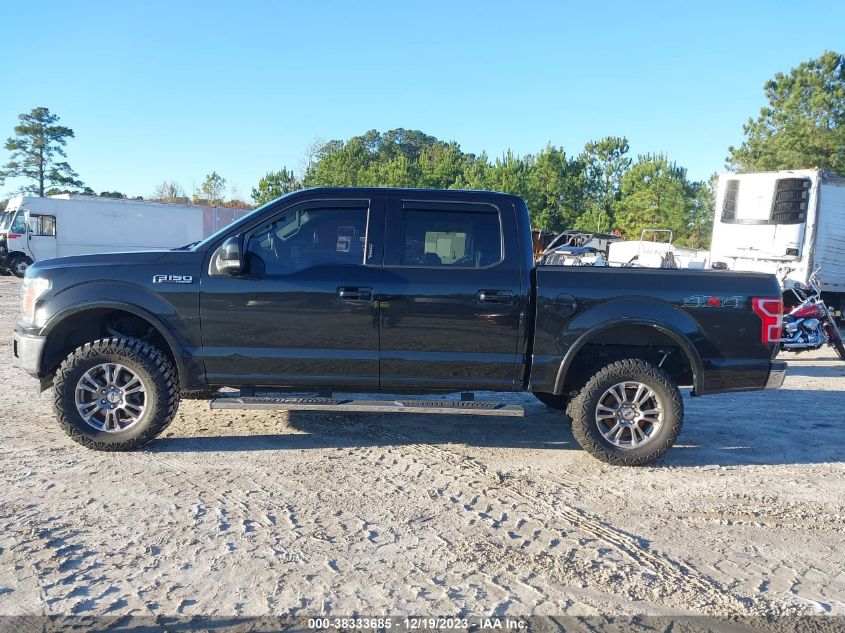 2019 FORD F-150 LARIAT - 1FTEW1E56KFB46854