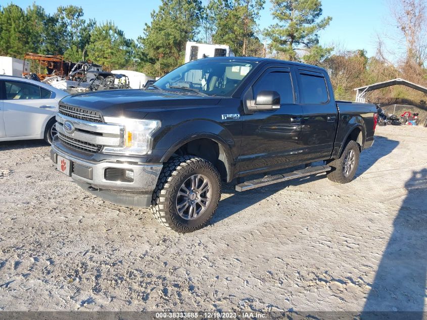 2019 FORD F-150 LARIAT - 1FTEW1E56KFB46854