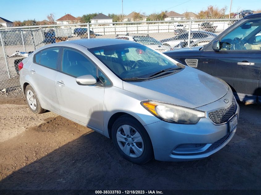 2014 KIA FORTE LX - KNAFK4A61E5192650