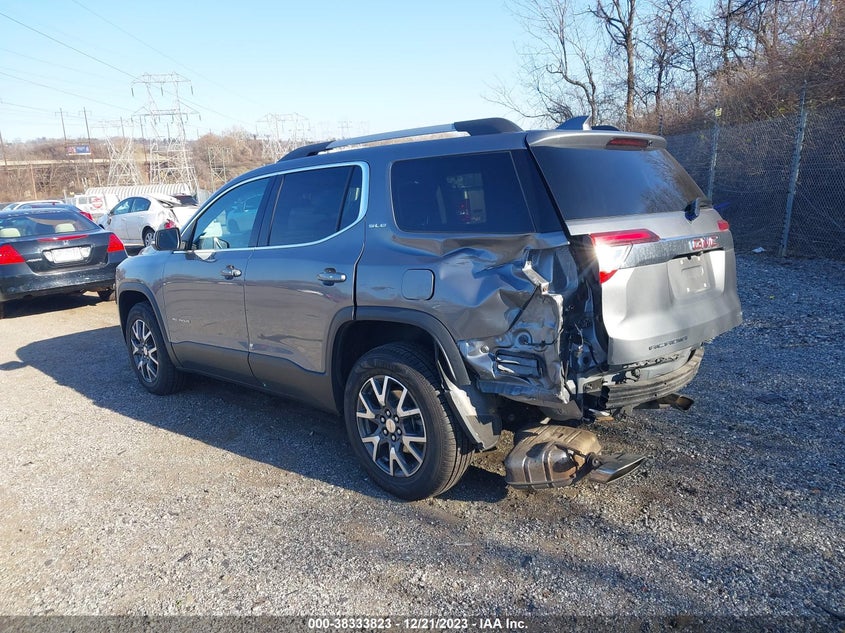 VIN 1GKKNRLS9MZ125600 2021 GMC ACADIA AWD SLE