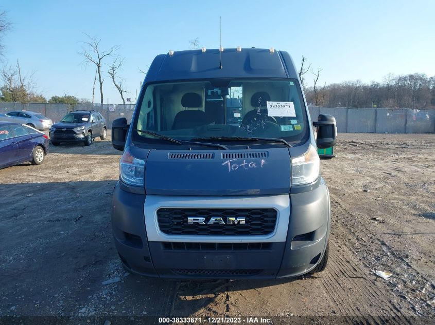 2019 RAM PROMASTER 3500 CARGO VAN HIGH ROOF 159 WB EXT - 3C6URVJG1KE551300