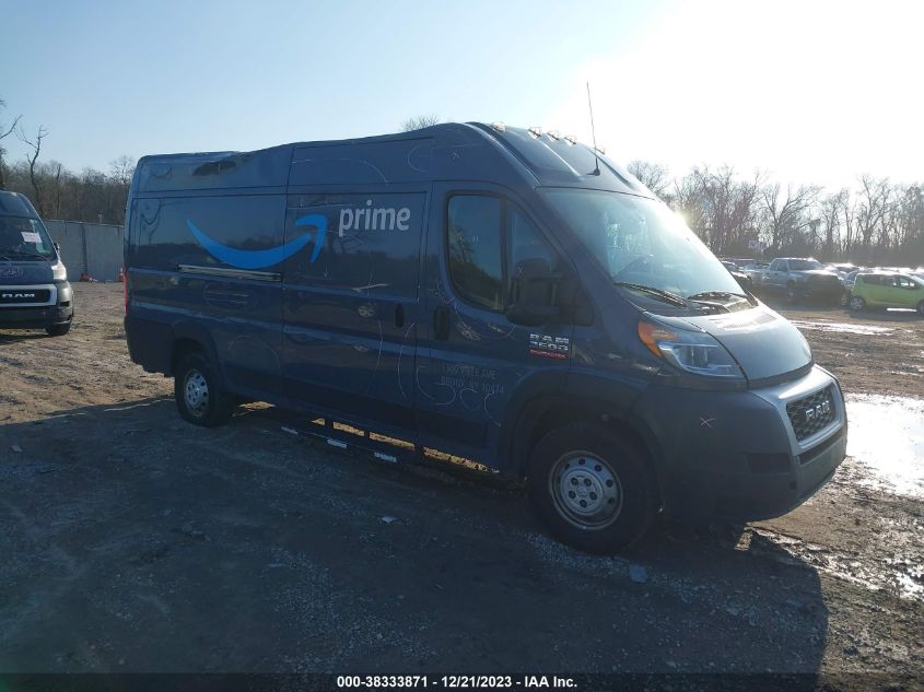 2019 RAM PROMASTER 3500 CARGO VAN HIGH ROOF 159 WB EXT - 3C6URVJG1KE551300