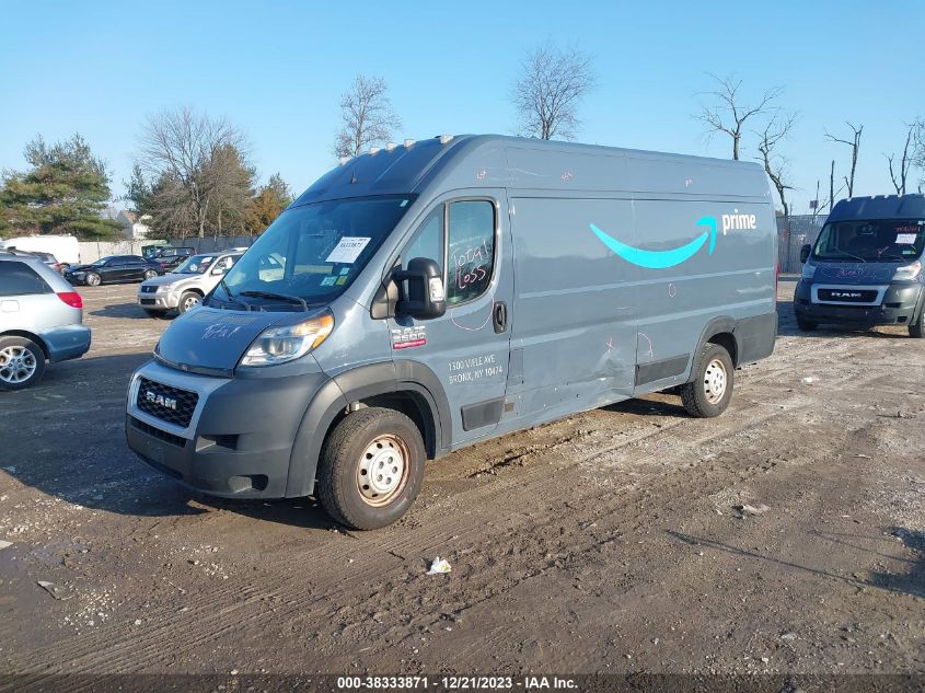 2019 RAM PROMASTER 3500 CARGO VAN HIGH ROOF 159 WB EXT - 3C6URVJG1KE551300