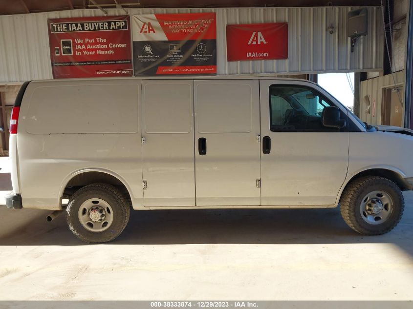 2020 CHEVROLET EXPRESS CARGO RWD 2500 REGULAR WHEELBASE WT 1GCWGAFP5L1163662