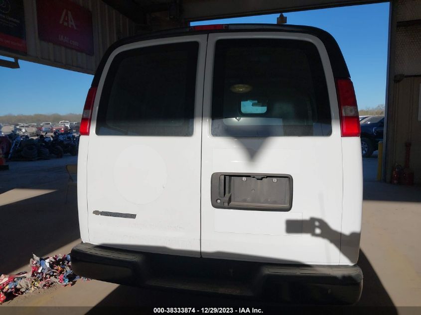 2020 CHEVROLET EXPRESS CARGO RWD 2500 REGULAR WHEELBASE WT 1GCWGAFP5L1163662