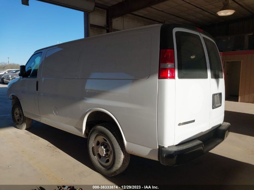 2020 CHEVROLET EXPRESS CARGO RWD 2500 REGULAR WHEELBASE WT 1GCWGAFP5L1163662
