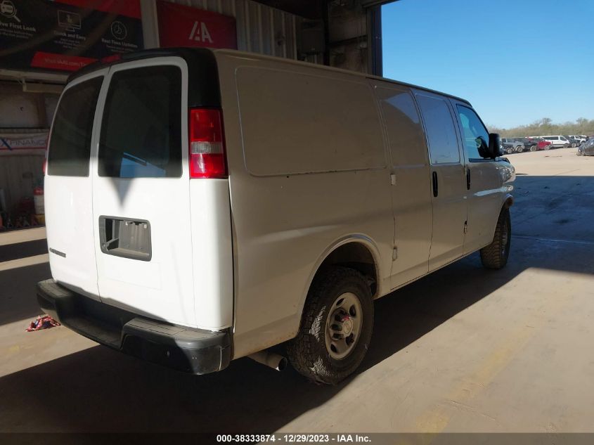 2020 CHEVROLET EXPRESS CARGO RWD 2500 REGULAR WHEELBASE WT 1GCWGAFP5L1163662