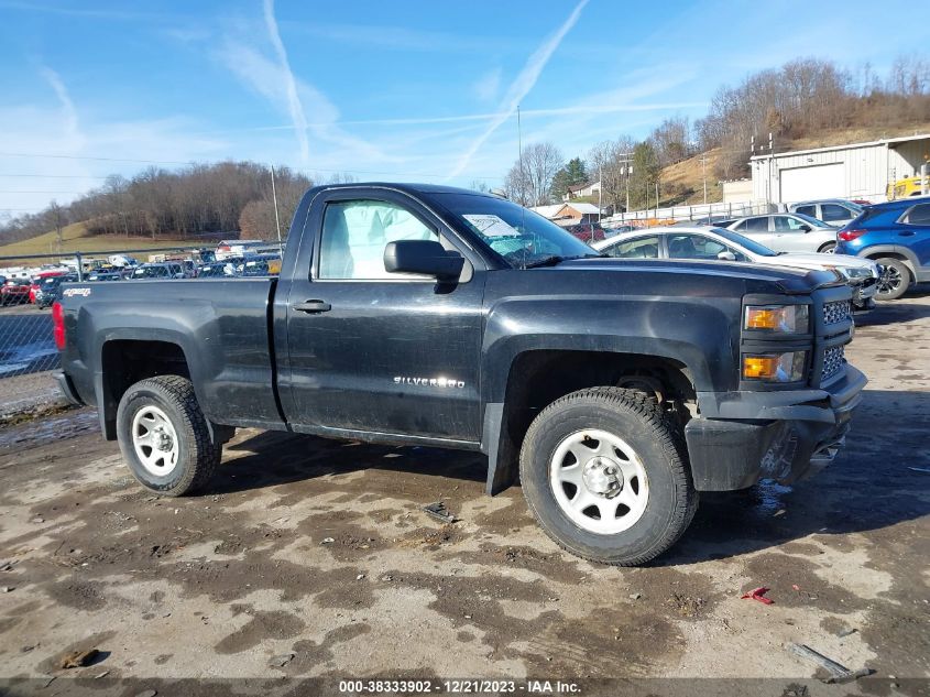 2014 CHEVROLET SILVERADO 1500 WORK TRUCK 1WT - 1GCNKPEH0EZ145498