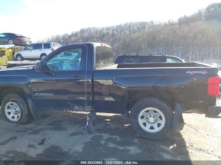 2014 CHEVROLET SILVERADO 1500 WORK TRUCK 1WT - 1GCNKPEH0EZ145498