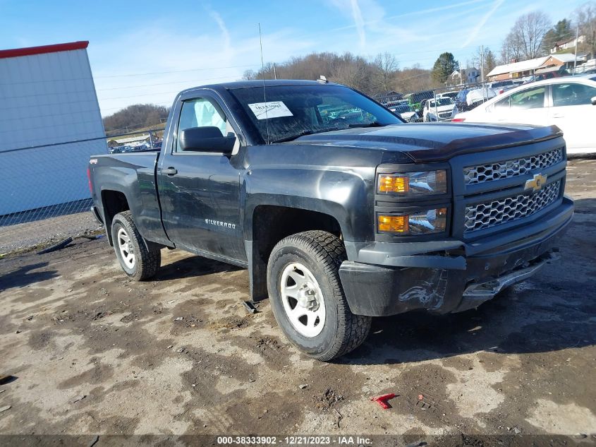 2014 CHEVROLET SILVERADO 1500 WORK TRUCK 1WT - 1GCNKPEH0EZ145498