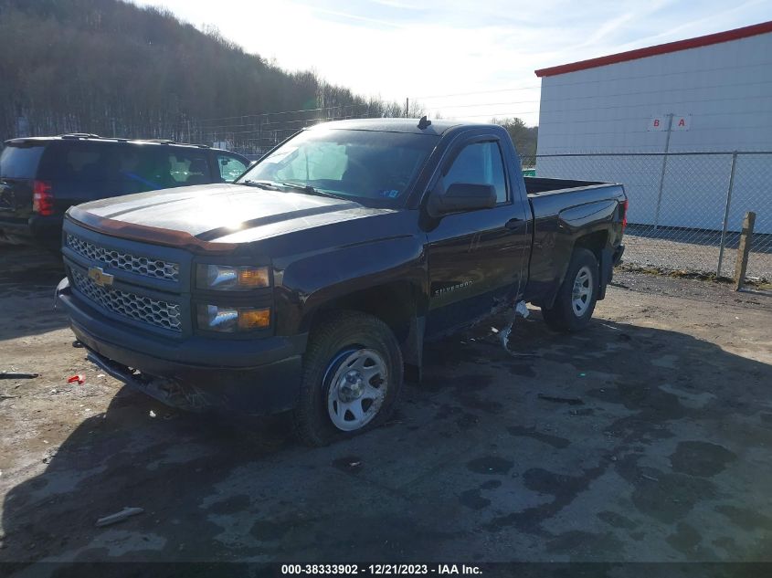 2014 CHEVROLET SILVERADO 1500 WORK TRUCK 1WT - 1GCNKPEH0EZ145498