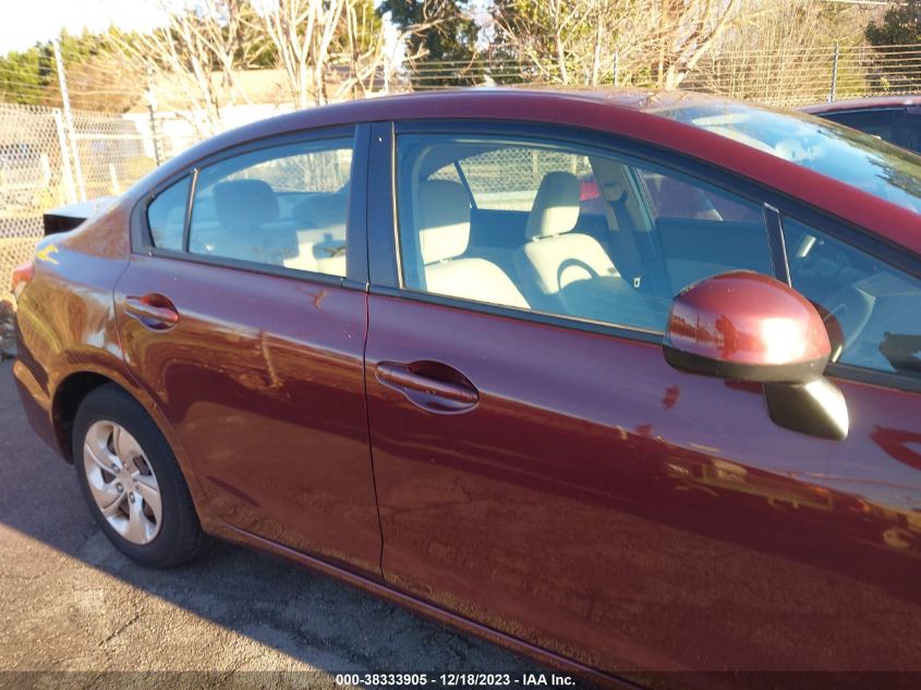 2013 HONDA CIVIC LX - 2HGFB2F54DH540392