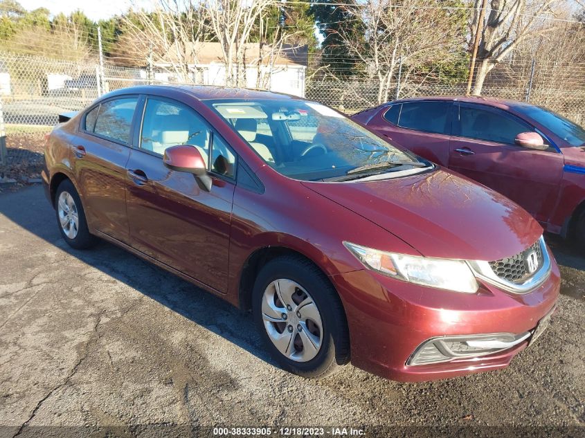 2013 HONDA CIVIC LX - 2HGFB2F54DH540392