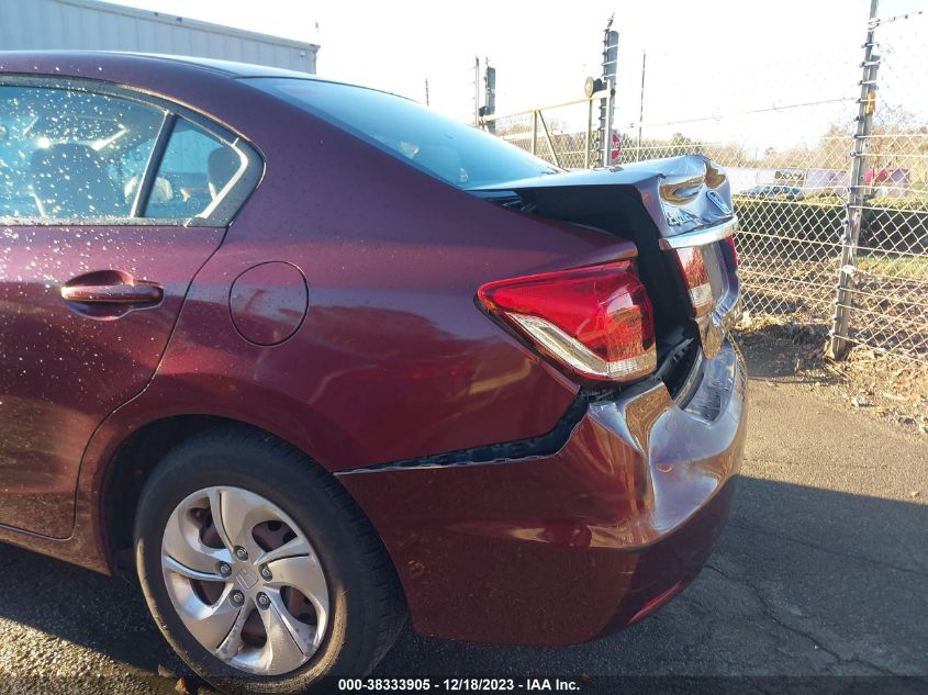 2013 HONDA CIVIC LX - 2HGFB2F54DH540392