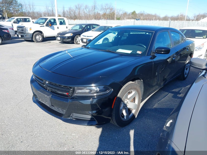 VIN 2C3CDXAG3KH513705 2019 DODGE CHARGER POLICE RWD