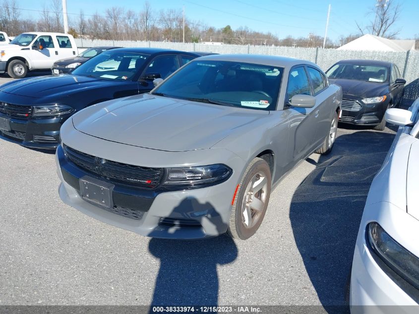 2019 DODGE CHARGER POLICE RWD - 2C3CDXAG7KH513707