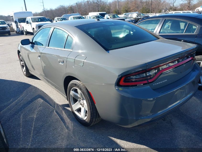 2019 DODGE CHARGER POLICE RWD - 2C3CDXAG7KH513707