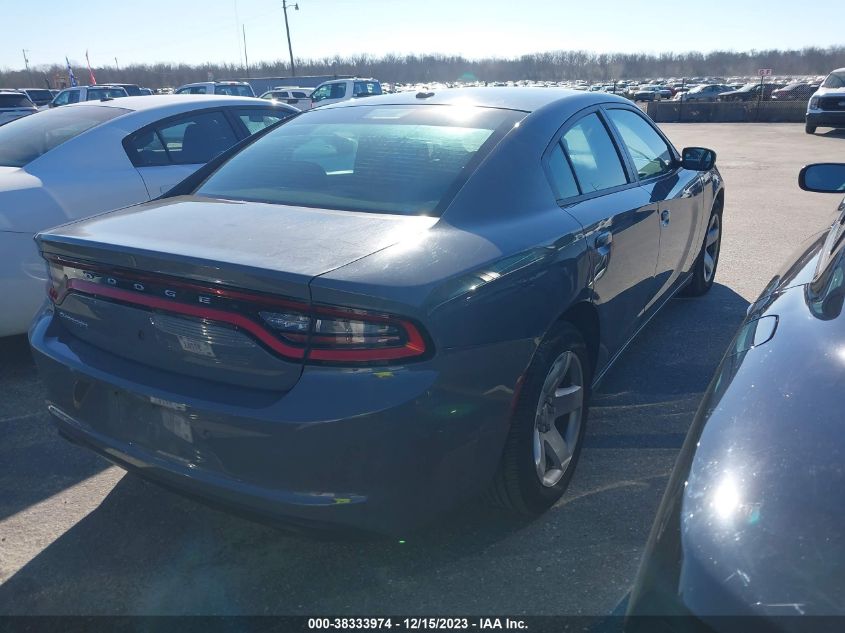 2019 DODGE CHARGER POLICE RWD - 2C3CDXAG7KH513707
