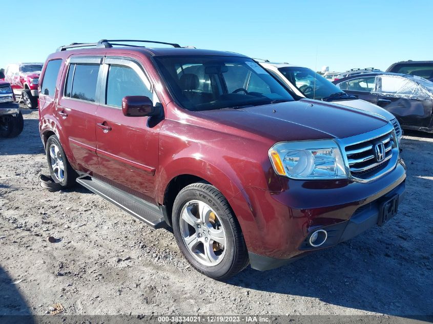 2013 HONDA PILOT EXLN - 5FNYF4H76DB046031