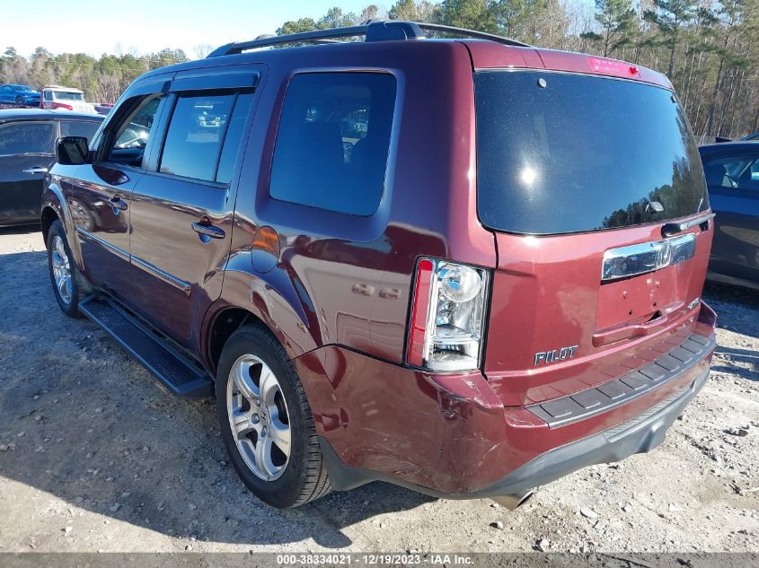 2013 HONDA PILOT EXLN - 5FNYF4H76DB046031