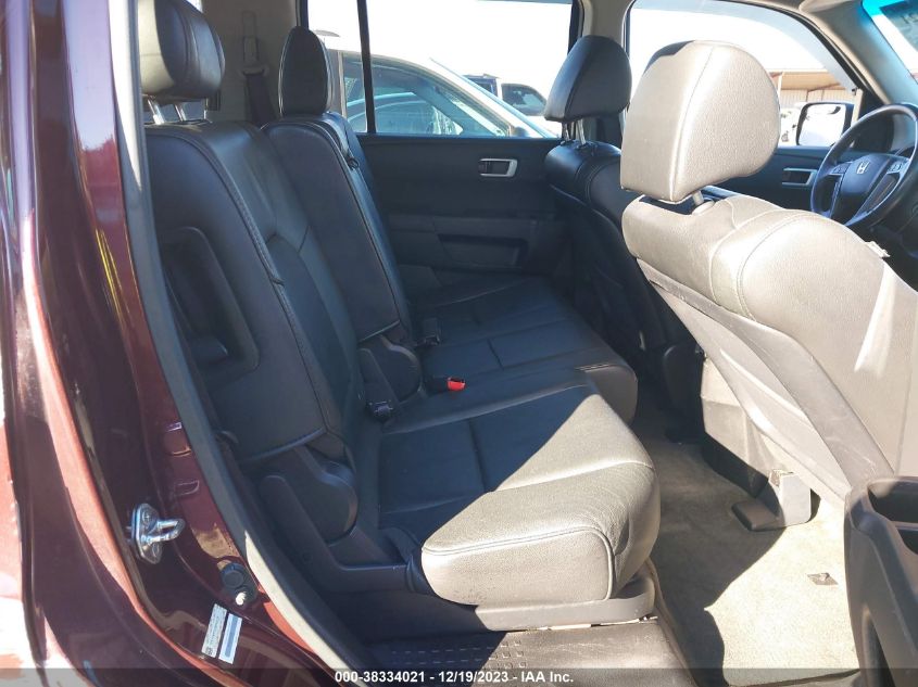 2013 HONDA PILOT EXLN - 5FNYF4H76DB046031