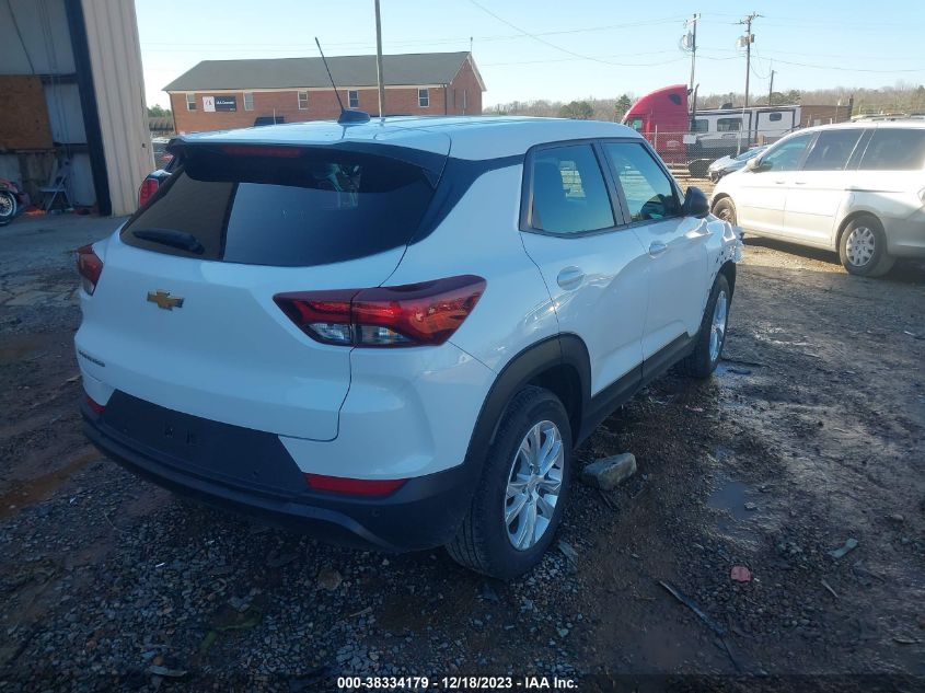 2022 CHEVROLET TRAILBLAZER LS - KL79MMS25NB090319