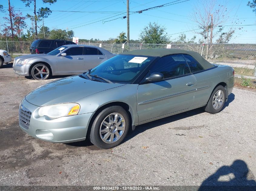 1C3EL65R64N127260 | 2004 CHRYSLER SEBRING