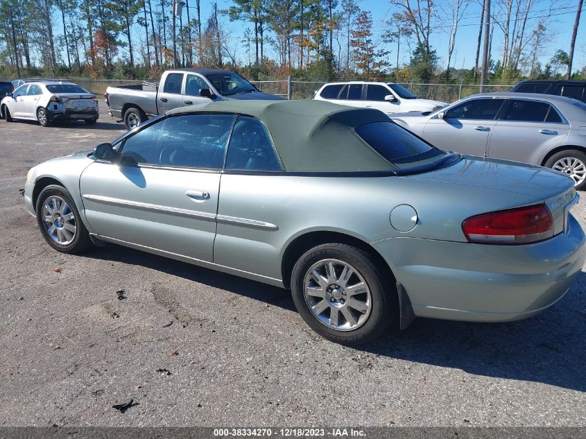 1C3EL65R64N127260 | 2004 CHRYSLER SEBRING