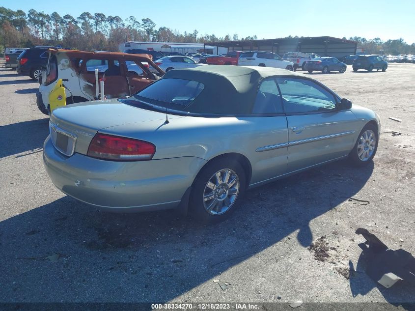 1C3EL65R64N127260 | 2004 CHRYSLER SEBRING