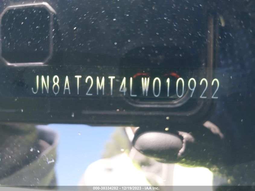 2020 NISSAN ROGUE S/SV - JN8AT2MT4LW010922