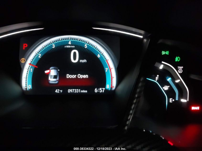 2016 HONDA CIVIC TOURING - 19XFC1F98GE007194