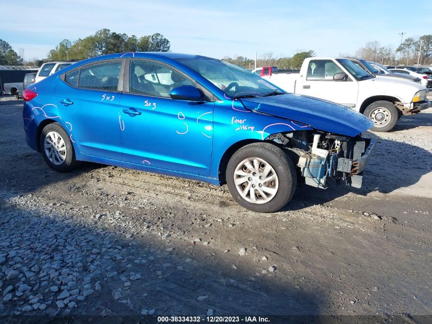 2017 HYUNDAI ELANTRA SE - 5NPD74LFXHH102764