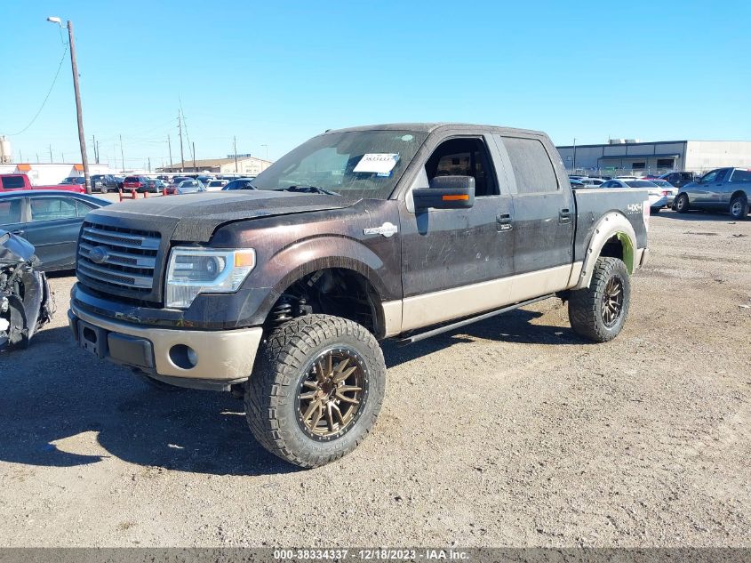 2014 FORD F-150 KING RANCH - 1FTFW1EF0EKF35840