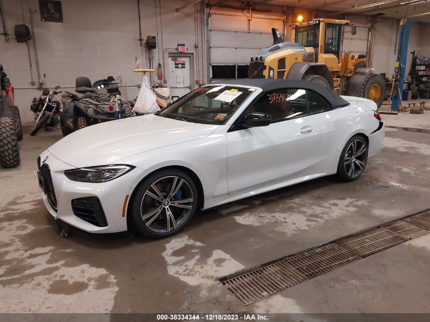 2021 BMW M440I WBA53AT02MCG93267