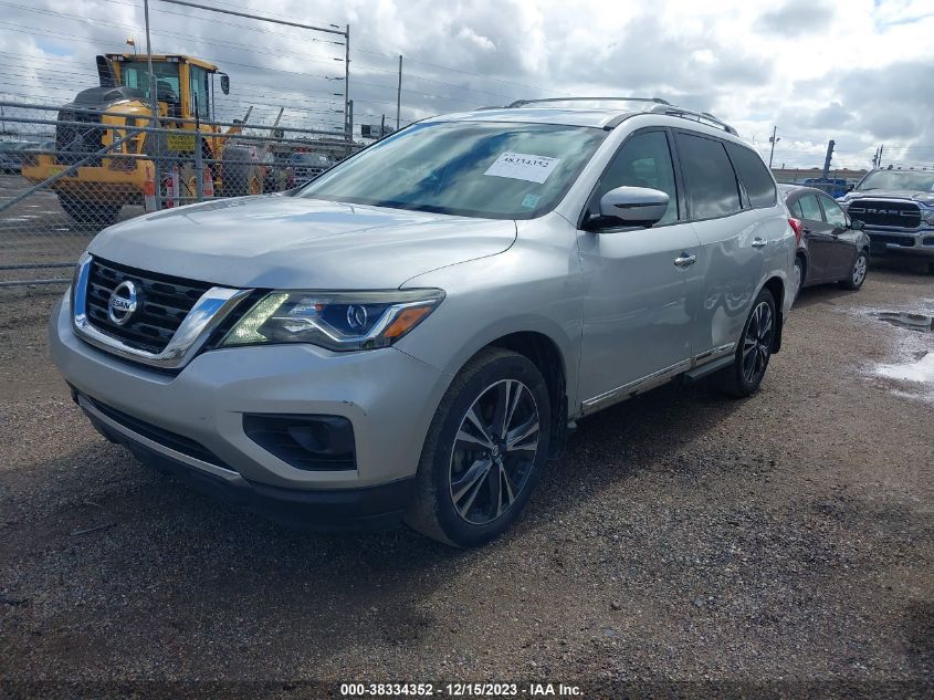 VIN 5N1DR2MM5JC631967 2018 NISSAN PATHFINDER PLATINUM