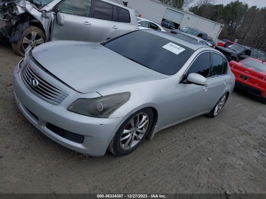 JNKBV61F57M810600 | 2007 INFINITI G35X