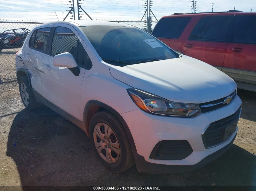 2017 CHEVROLET TRAX LS - 3GNCJKSB8HL251505