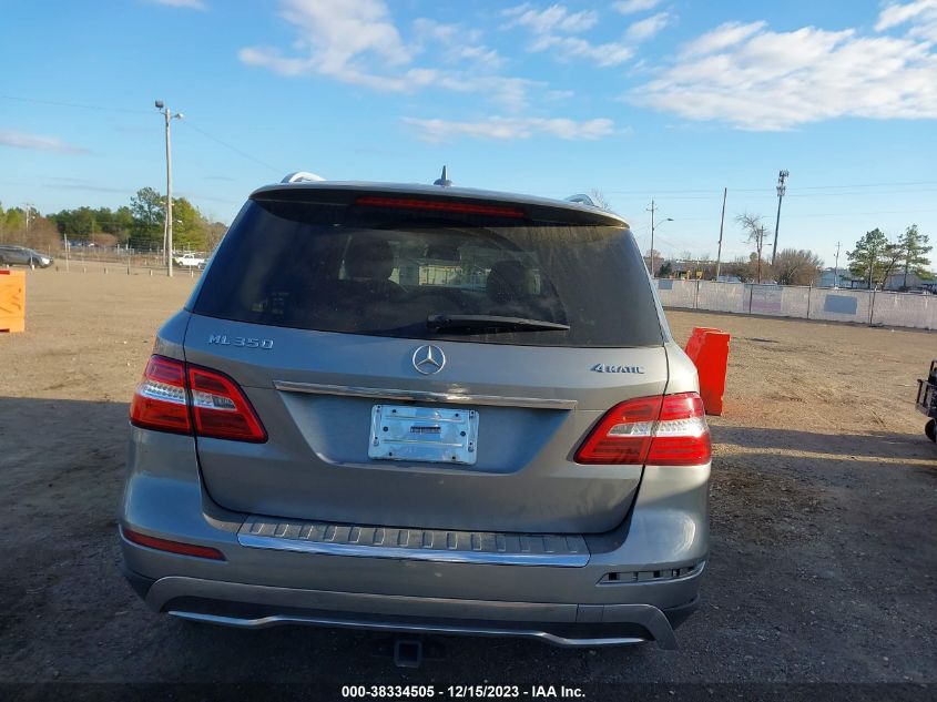 2013 MERCEDES-BENZ ML 350 4MATIC 4JGDA5HB4DA252721